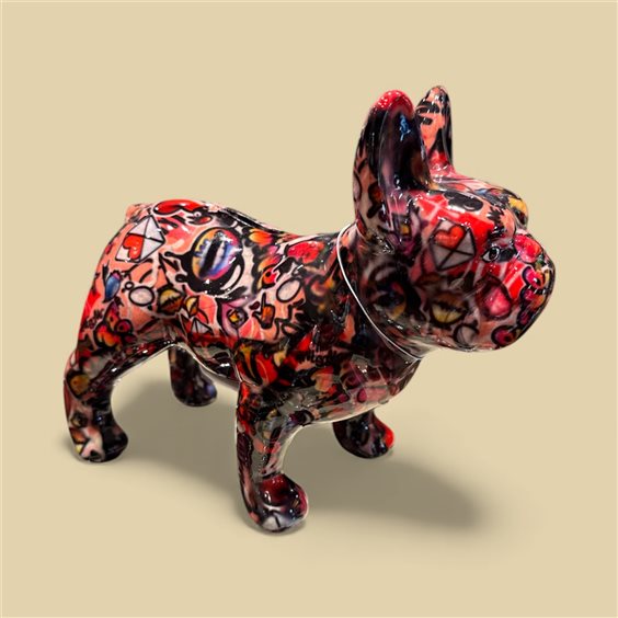 Sculpture Pomme Pidou in Céramique 148-00510-6 - 148-00510-6